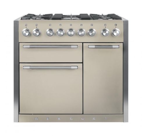 Mercury Home Del Only MCY1000DFOY Dual Fuel Range Cooker