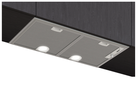 Siemens LB75566GB 73cm Canopy Hood - Silver- C Rated