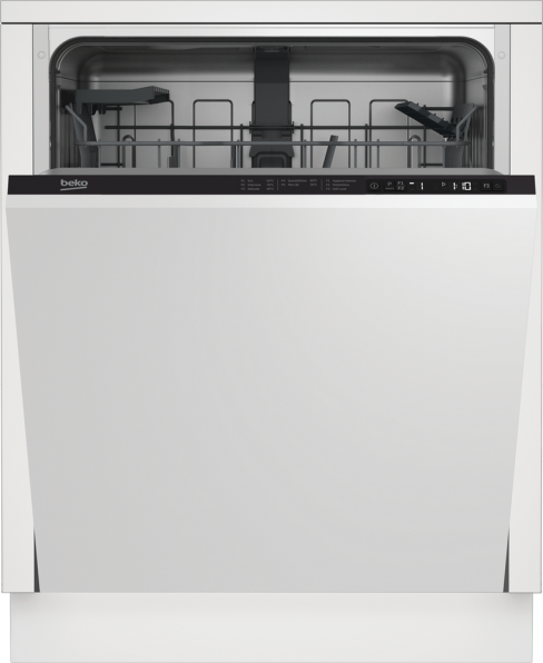 Beko BDIN25431 Fully Integrated Dishwasher D Rated