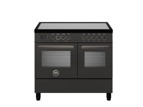 Bertazzoni PRO105I2ECAT Professional 100cm Range Cooker Twin Oven Induction Carbonio