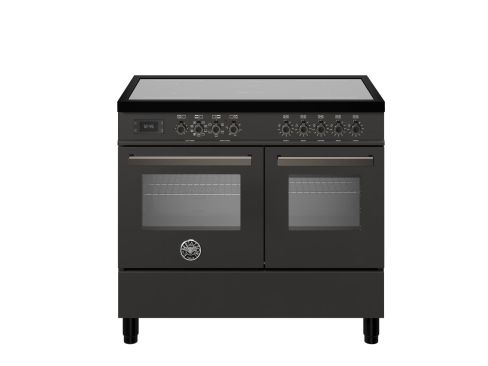 Bertazzoni PRO105I2ECAT2 Professional 100cm Range Cooker Twin Oven Induction Carbonio