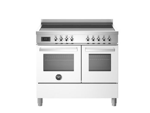 Bertazzoni PRO105I2EBIT Professional 100cm Range Cooker Twin Oven Induction Gloss White