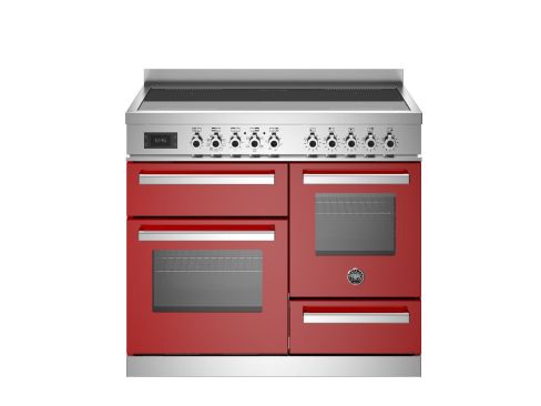 Bertazzoni PRO105I3EROT2 Professional 100cm Range Cooker XG Oven Induction Gloss Red