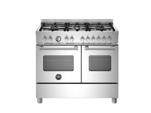 Bertazzoni MAS106L2EXC Master 100cm Range Cooker Twin Oven Dual Fuel Stainless Steel