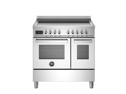 Bertazzoni PRO95I2EXT2 Professional 90cm Range Cooker Twin Oven Induction Stainless Steel