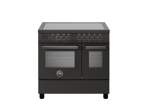 Bertazzoni PRO95I2ECAT Professional 90cm Range Cooker Twin Oven Induction Carbonio