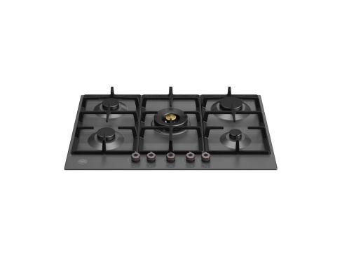 Bertazzoni P755CPRONE Pro Series 75cm Gas Hob with Wok Burner Matt black