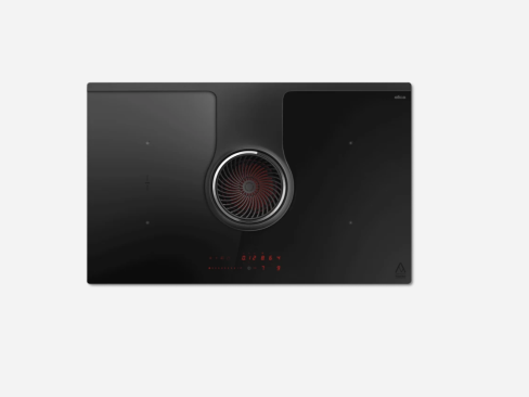 Elica NT-ONE-EVO 83cm Wide Venting 4 Zone Hob - White - A++ Rated with 1 Bridge Zones