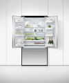 Fisher and Paykel RF610ADX6 American Fridge Freezer, Non-Plumbed, Stainless Steel, E Rated