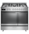 Fisher and Paykel OR90L7DBGFX2 90cm Series 7 Contemporary 5 Burner Dual Fuel Range Cooker - Stainless steel