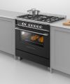 Fisher and Paykel OR90SCG4B1 Series 7 90cm Wide Dual Fuel Range Cooker - Black