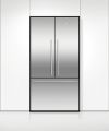 Fisher and Paykel RF610ADJX7 American Fridge Freezer, Plumbed, Stainless Steel, E Rated