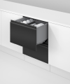 Fisher and Paykel DD60D4HZB9 Series 9 Contemporary Double DishDrawer™ Dishwasher Black Glass E Rated