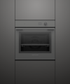 Fisher and Paykel OB60SM16PLG1 60cm Series 7 Minimal Pyrolytic Oven, 16 Function Grey A+ Rated