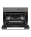 Fisher and Paykel OM60NMLG1 60cm Built In Series 7 Minimal Compact Combi Microwave Oven - Grey