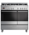 Fisher and Paykel OR90L7DBGFX1 90cm Series 7 Contemporary 5 Burner Dual Fuel Range Cooker - Stainless steel