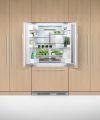 Fisher and Paykel RS90A3 90cm Series 7 Integrated French Door Fridge Freezer E Rated