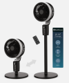 Rediffusion REDAC04BK Oscillating Pedestal Fan, Air360 Black