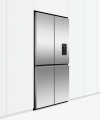 Fisher and Paykel RF605QNUVX1 90.5cm Quad Door Frost Free Fridge Freezer - Stainless Steel