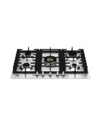 Bertazzoni P755CMODX Modern Series 75cm Gas Hob with Wok Burner Stainless Steel