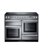 Rangemaster NEX110EISS/C 110cm Wide Stainless Steel Induction Range Cooker – Chrome Trim