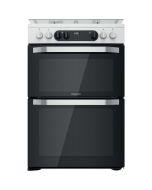 Hotpoint HDM67G9C2CW Freestanding Dual Fuel Cooker