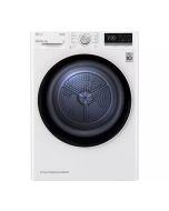 LG FDV709W 9kg DUAL Inverter HeatPump Dryer A++, White