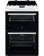 AEG CCX6501ACW Freestanding Electric Cooker