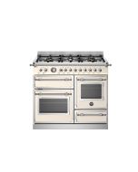 Bertazzoni HER106L3EAVT2 Heritage 100cm Range Cooker XG Oven Dual Fuel Ivory