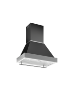 Bertazzoni KC36HERTNE + K100HERTX Heritage Chimney Hood 100cm Wall Mounted Black