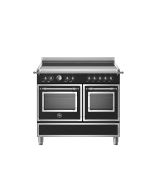 Bertazzoni HER105I2ENET2 Heritage 100cm Range Cooker Twin Oven Induction Matt Black