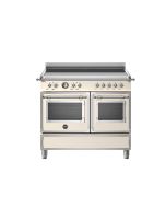 Bertazzoni HER105I2EAVT2 Heritage 100cm Range Cooker Twin Oven Induction Ivory