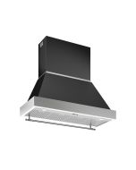 Bertazzoni KC48HERTNE + K120HERTX Heritage Chimney Hood 120cm Wall Mounted Black