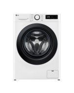LG F4Y510WBLN1 10kg 1400spin Steam™ Washing Machine, White A Rated