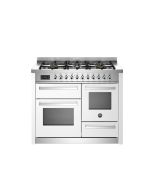 Bertazzoni PRO116L3EBIT2 Professional 110cm Range Cooker XG Oven Dual Fuel Gloss White