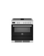Bertazzoni PROCH94I1ENET Professional 90cm Range Cooker Single Aspirational Induction Gloss Black