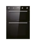 Statesman BDM373BL Built-In Multifunctional Double Oven in Black