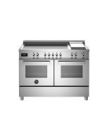 Bertazzoni PRO125I2EXT2 Professional 120cm Range Cooker Twin Oven Induction Stainless Steel