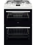 AEG CGX6130ACW Freestanding Gas Cooker