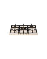 Bertazzoni P755CHERAG Heritage Series 75cm Gas hob with Wok burner Ivory Gold