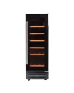 Stoves GDHA 300BLKWC BLK 30cm Integrated Wine Cooler in Black 18 Bottle Capacity