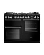 Rangemaster NEXO110DFPGBL/CM1 NEXUS OC 110cm Range Cooker Dual Fuel in Gloss Black A Rated