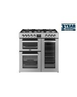 Belling BEL RCA COOKCENTRE 90DF STA Dual Fuel Range Cooker