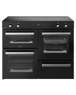 Belling BEL RCA COOKCENTRE 110EI BLK Cookcentre 110cm Induction Range Cooker in Black A Rated