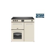 Belling BEL RCA FARMHOUSE 90EI CRM 90cm Induction Range Cooker, Cream, A Rated