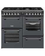 Stoves ST DX RCA RICH 100DF AGR Richmond Deluxe 100cm Dual Fuel Range Cooker in Anthracite Grey A Rated