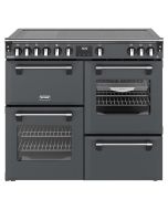 Stoves ST DX RCA RICH 100EI RTY AGR Richmond Deluxe 100cm Induction Range Cooker in Anthracite Grey