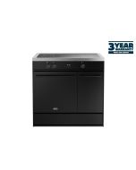 Belling PROV BEL RCA VISION TWIN 90EI 90cm Electric Induction Range Cooker Twin Oven Black A Rated