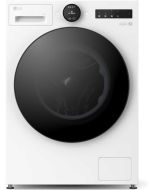 LG F4X7009TWB 9kg 1400 spin AI Direct Drive Washing Machine, White A Rated