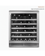 Caple WI6142 Undercounter Built In Single Zone Wine Cooler Stainless Steel